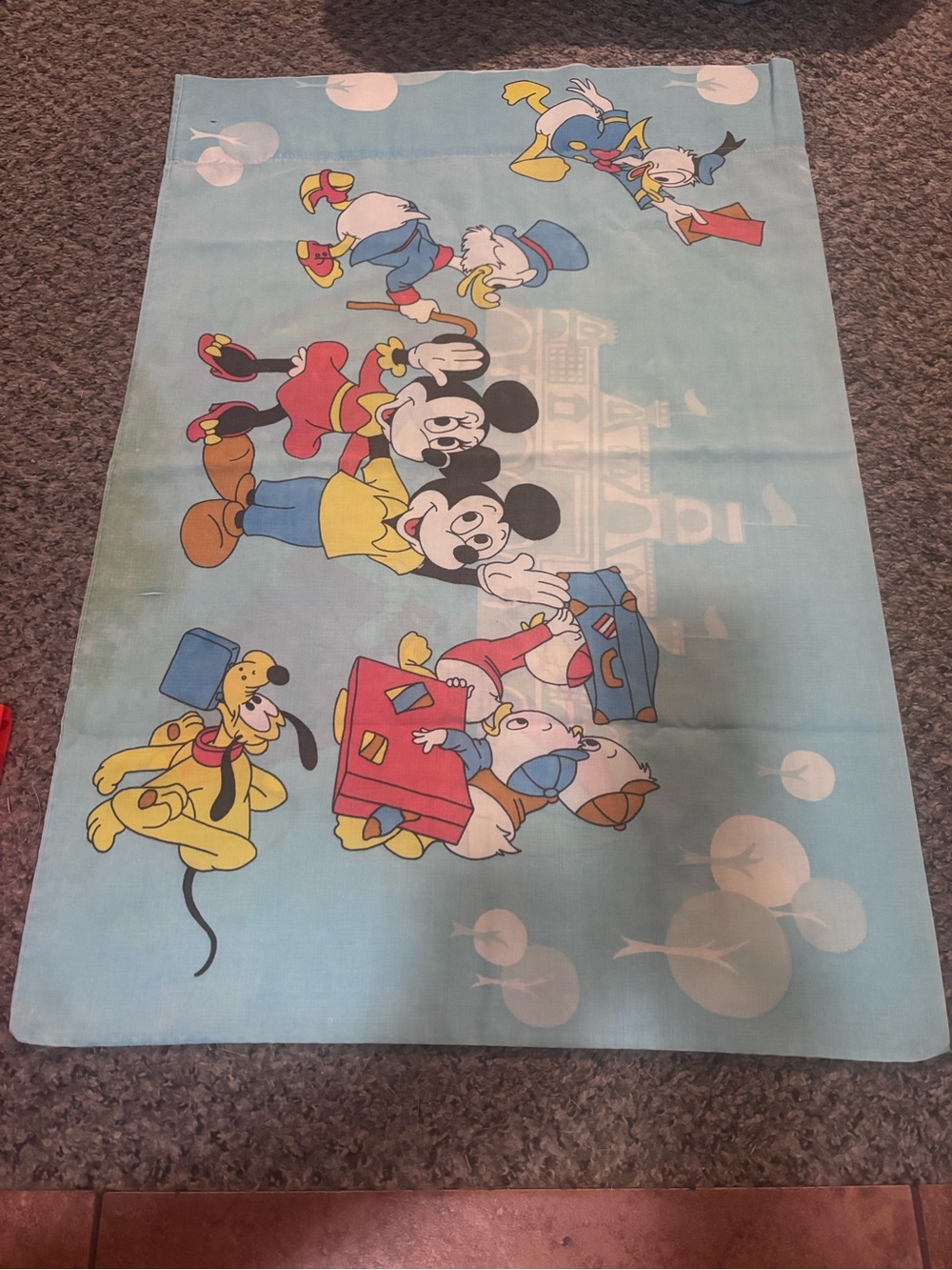 Vintage Disney Pillow Case